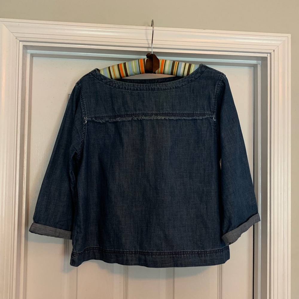 Madewell Chambray pullover